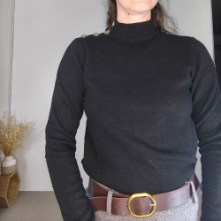 JERSEY DE MUJER NEGRO...