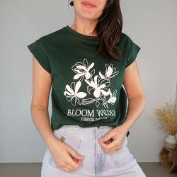 CAMISETA MANGA CORTA VERDE...