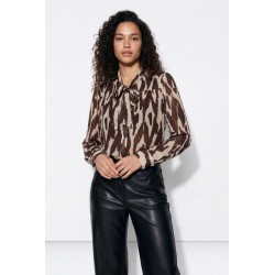 Camisa marrón cebra Jordania