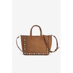 Bolso camel tachuelas Vichy