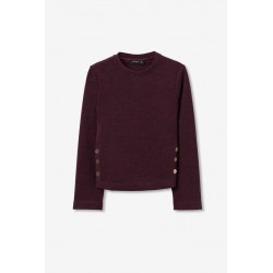 Jersey granate punto Lucia