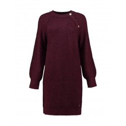 Vestido punto granate Janine
