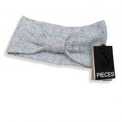 Banda gris con brillos